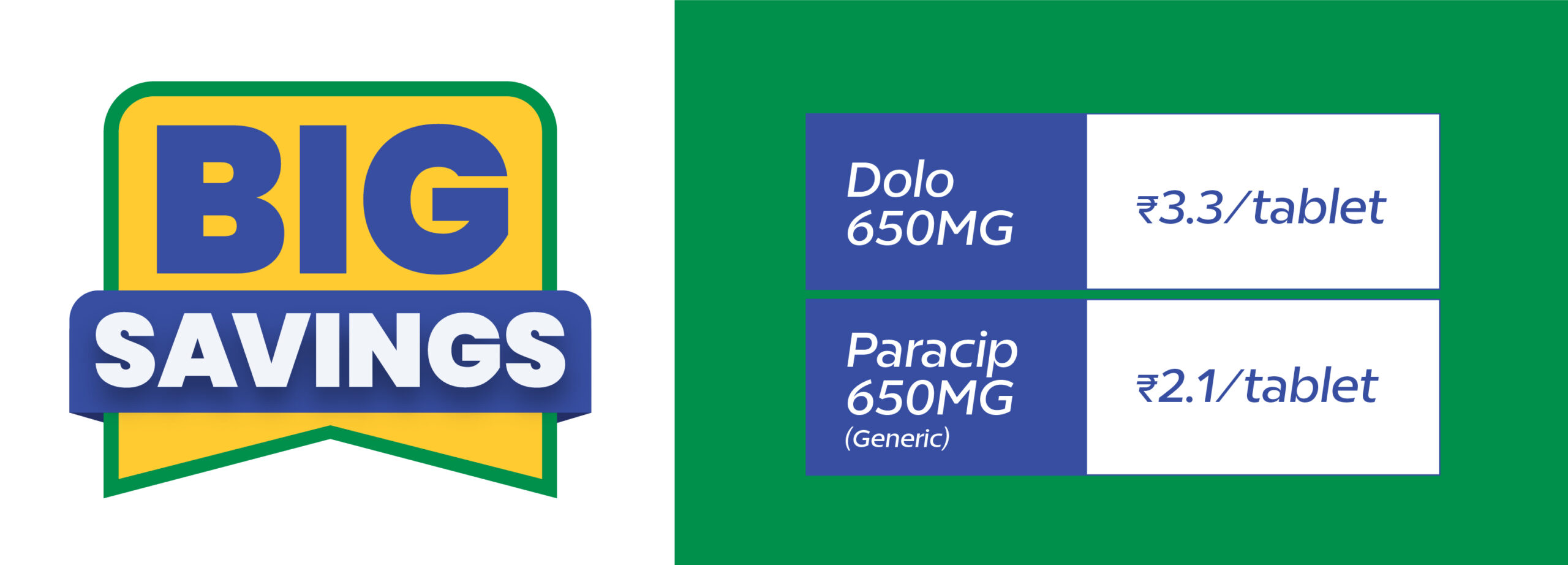Comparion of Dolo & Paracip image