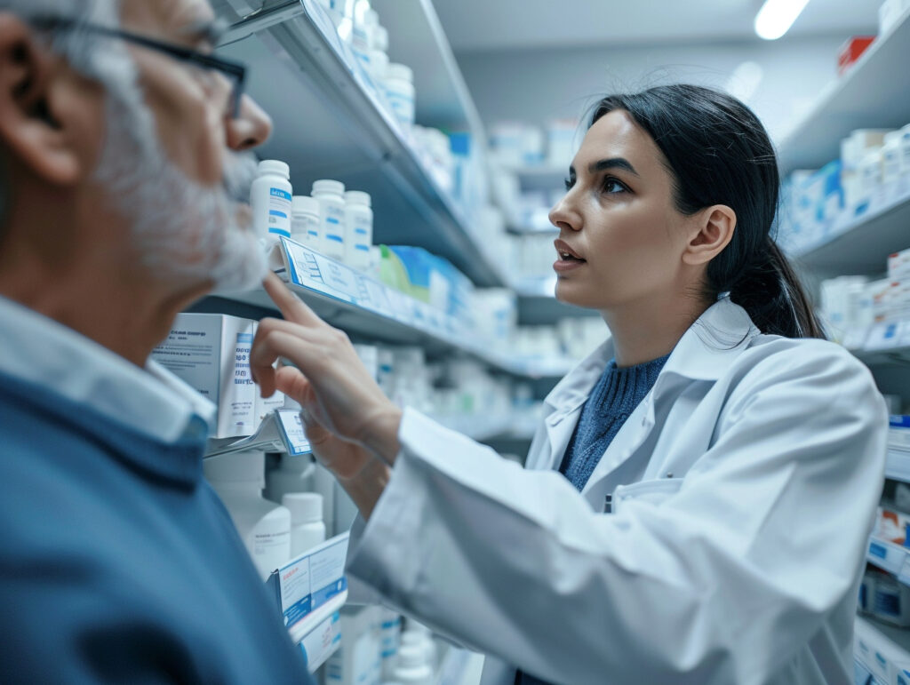 What is the role of a Pharmacist while buying medicines?