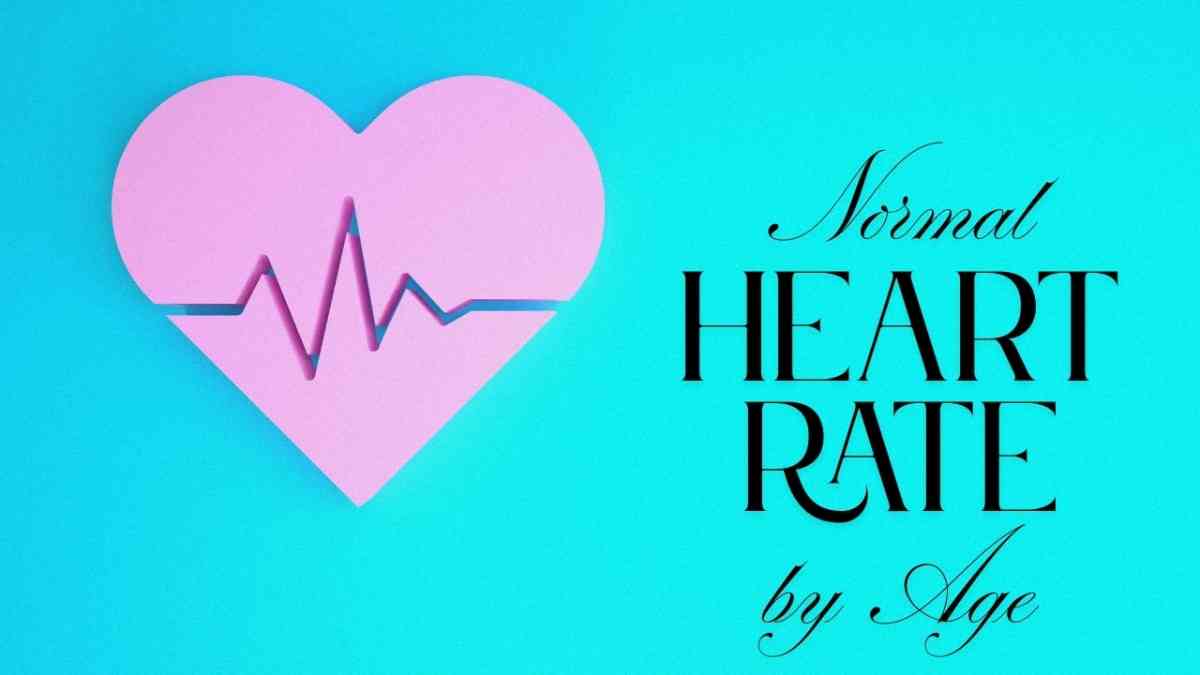 Normal Heart Rate by Age – Resting Heart Rate Chart