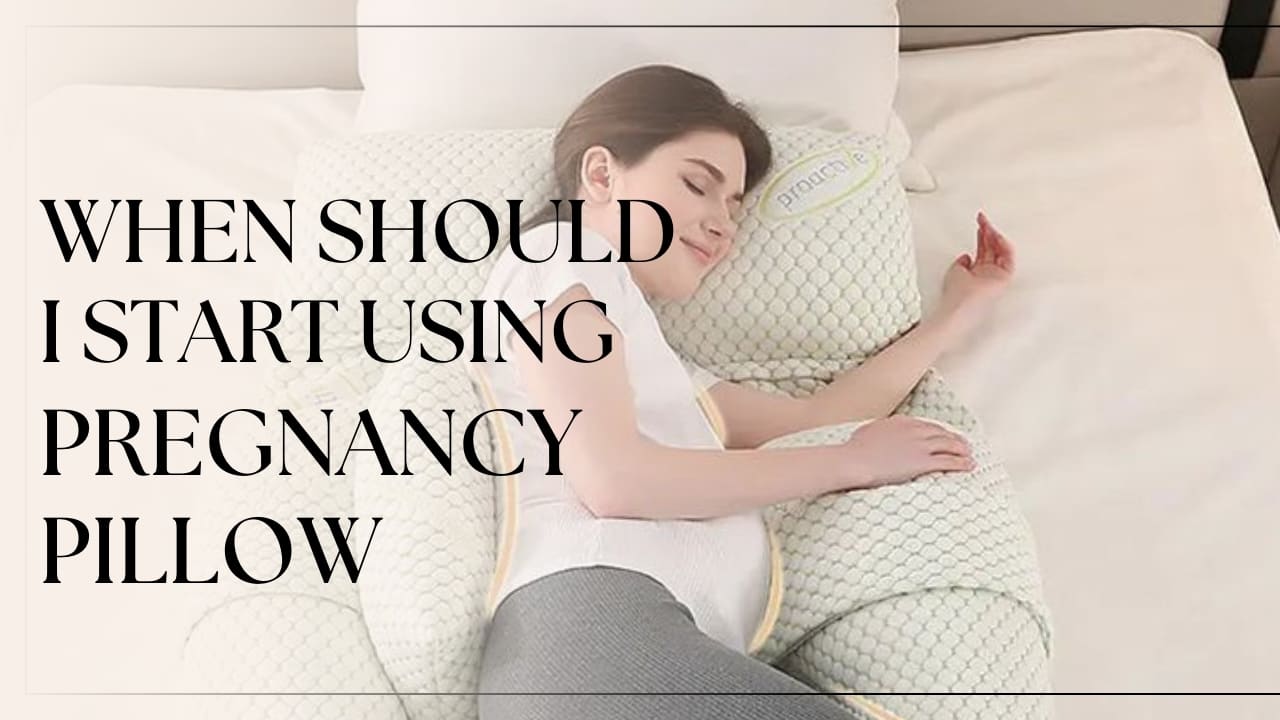 When Should I Start Using A Pregnancy Pillow? – How to Use a Pregnancy Pillow