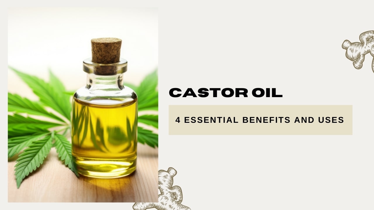 Castor Oil: 4 Essential Benefits and Uses